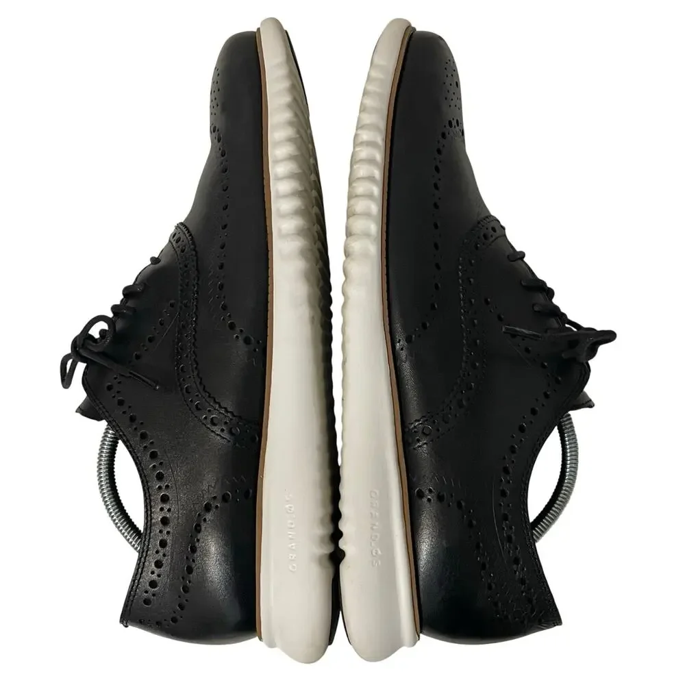 Cole Haan 2.Zerogrand Wingtip Oxford Dress Sneaker Black Men’s Sz 12